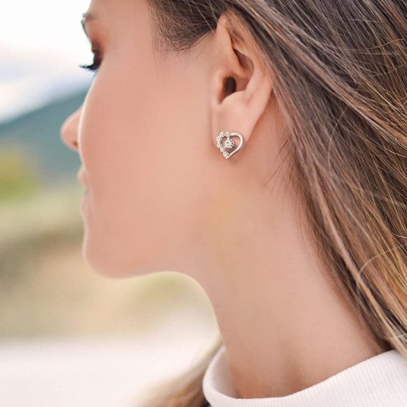 New 925 Sterling Silver Earrings, 6 Pairs 9-12 mm Hypoallergenic Cubic Z… - Picture 6 of 7